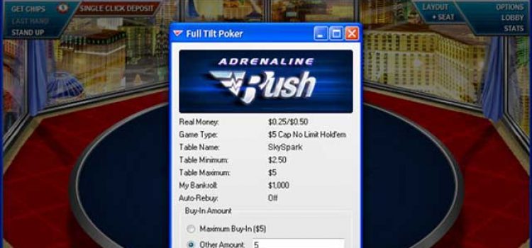 Adrenaline Rush X-treme Poker